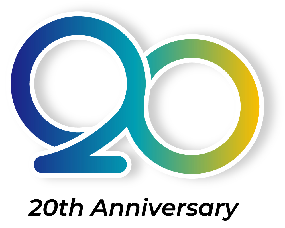 創立20周年記念ロゴ